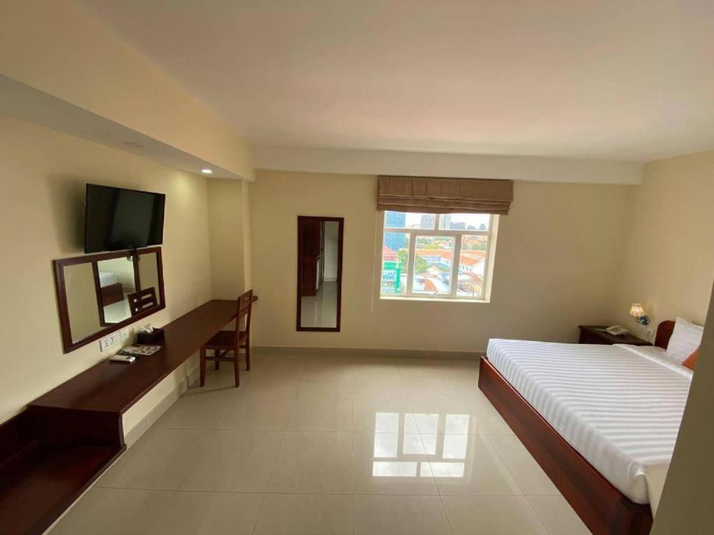 Centrana Hotel Phnom Penh Bagian luar foto
